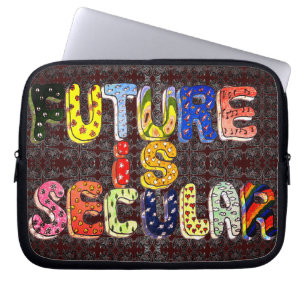 Capa Para Notebook O FUTURO É A cor SECULAR do arco-íris retrorreflec