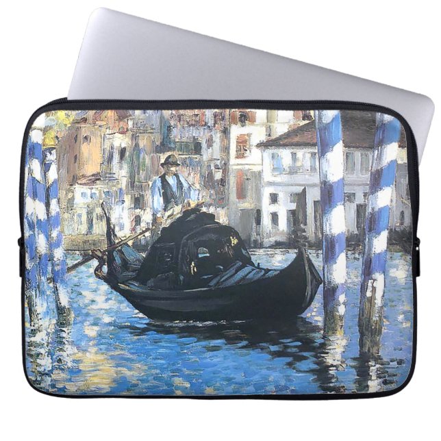 Capa Para Notebook O grande canal de Venice Edouard Manet (Frente)