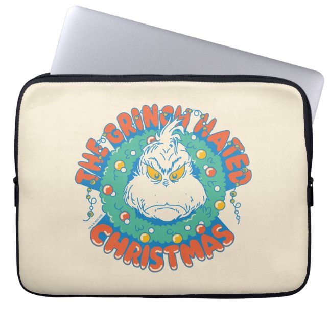 Capa Para Notebook O Grinch Detestava o Natal (Frente)