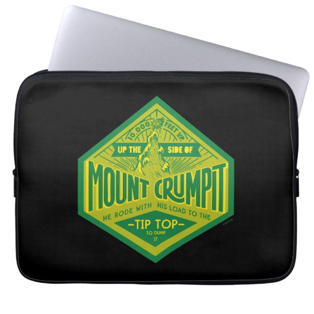 Capa Para Notebook O Grinch | Monte Crumpit (Frente)