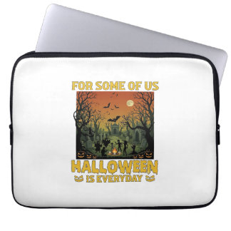 Capa Para Notebook O Halloween É Todos Os Dias Fogueira De Zumbis No 