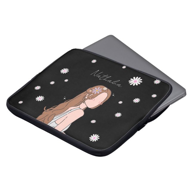 Capa Para Notebook O instantâneo de beleza personalizável (Frente Topo)