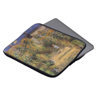 Capa Para Notebook O Jardim do Artista em Vetheuil por Claude Monet