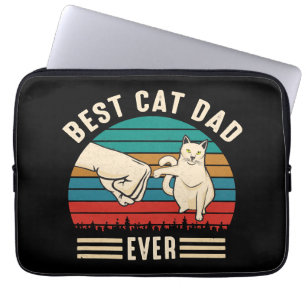 Capa Para Notebook O Melhor Pai De Gato De Vintagem De Gato