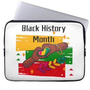 Capa Para Notebook O Mês da História Negra Celebrando Levanta Juntos