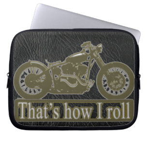 Capa Para Notebook O motociclista