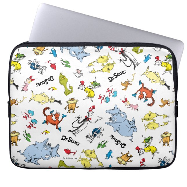 Capa Para Notebook O Mundo do Padrão do Dr. Seuss (Frente)