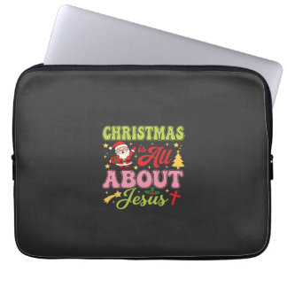Capa Para Notebook O Natal é Tudo Sobre Jesus Retro