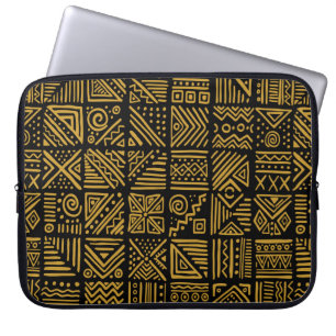 Capa Para Notebook O padrão contínuo do confronto africano é o pad
