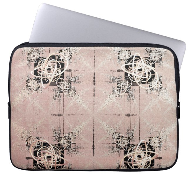 Capa Para Notebook O Pastel Pensando Torra o Laptop Saco (Frente)