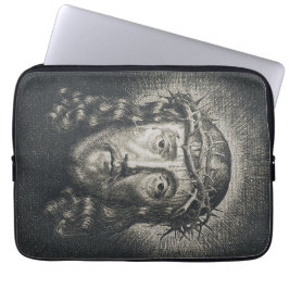 Capa Para Notebook O Santo Rosto coroado de espinhos