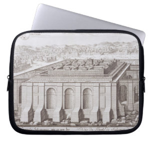 Capa Para Notebook O templo de Solomon, Jerusalem, 'de Entwurf ei