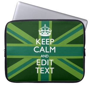 Capa Para Notebook O Verde De Destaque Mantém-Se Calmo E A Sua Tomada