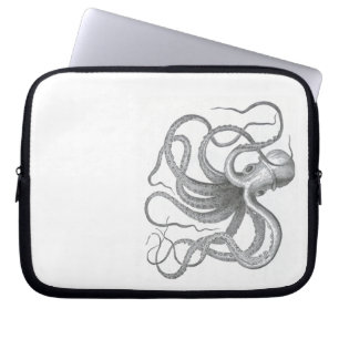 Capa Para Notebook O vintage náutico do polvo do steampunk kraken o