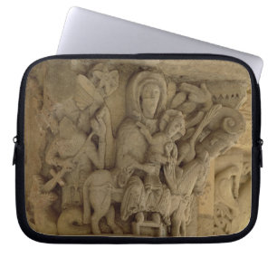 Capa Para Notebook O vôo em Egipto, alivio do capital de coluna de