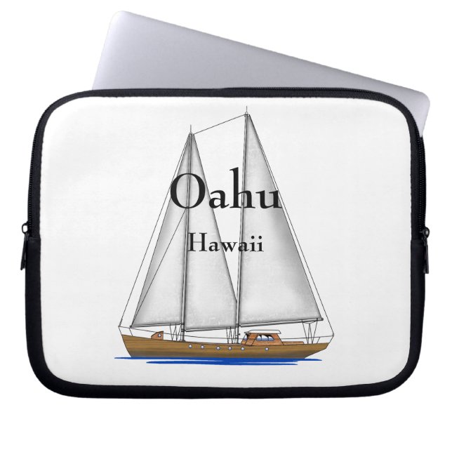 Capa Para Notebook Oahu Havaí (Frente)