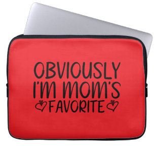 Capa Para Notebook Obviamente eu sou a mãe favorita
