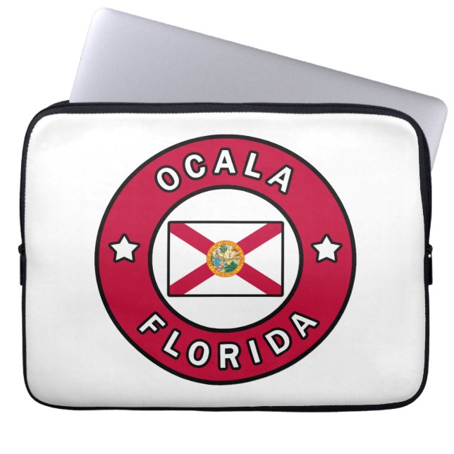 Capa Para Notebook Ocala Florida (Frente)