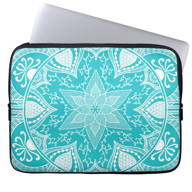 Capa Para Notebook Oceana Mandala (Frente)