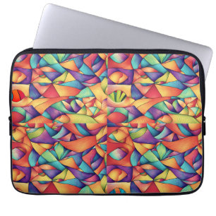Capa Para Notebook Oceano Psicodélico