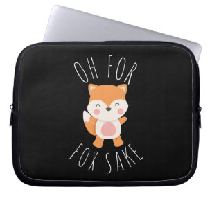 Capa Para Notebook Oh para Fox Sake