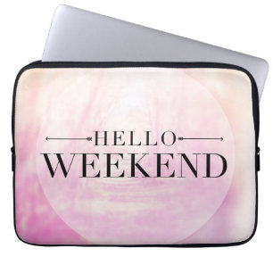 Capa Para Notebook Olá! fim de semana