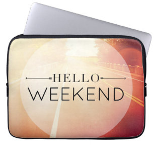 Capa Para Notebook Olá! fim de semana 3