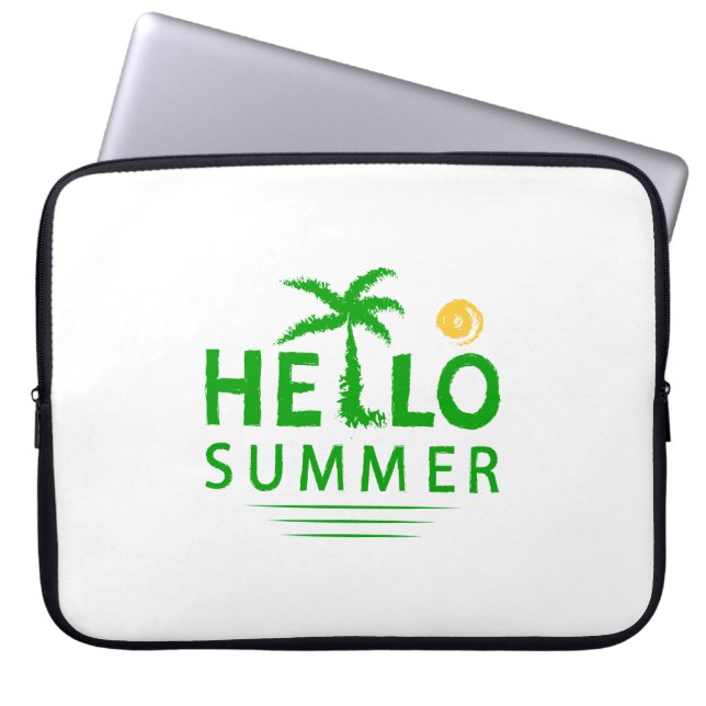 Capa Para Notebook Olá Summer (Frente)