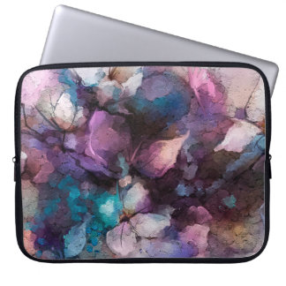 Capa Para Notebook Óleo abstrato, pintura acrílica de primavera
