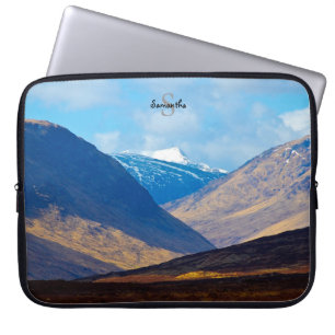 Capa Para Notebook Olhando para a bolsa de laptop Glen Etive Neoprene