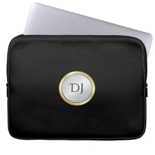 Capa Para Notebook Olhar profissional dos homens com monograma