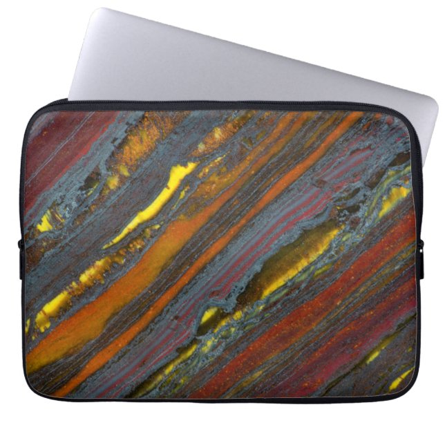 Capa Para Notebook Olho de Tigre Australiano Listrado (Frente)