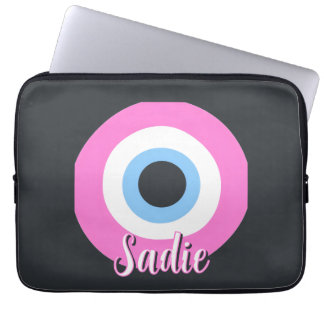 Capa Para Notebook olho mau rosa personalizável