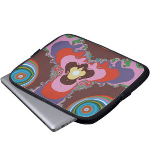 Capa Para Notebook Olhos Psicodélicos
