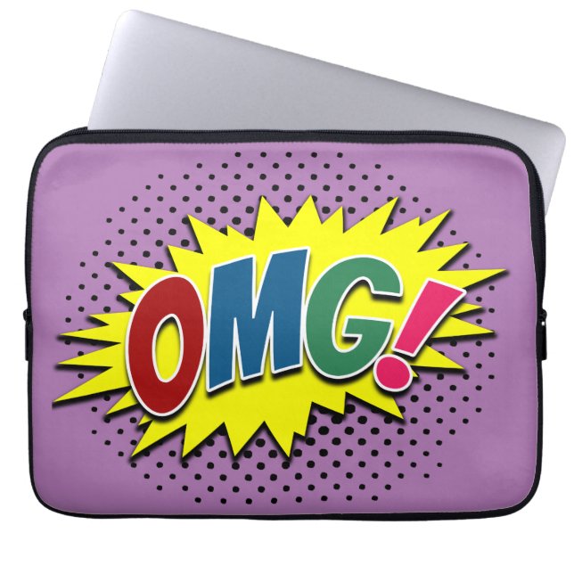 CAPA PARA NOTEBOOK OMG! (Frente)