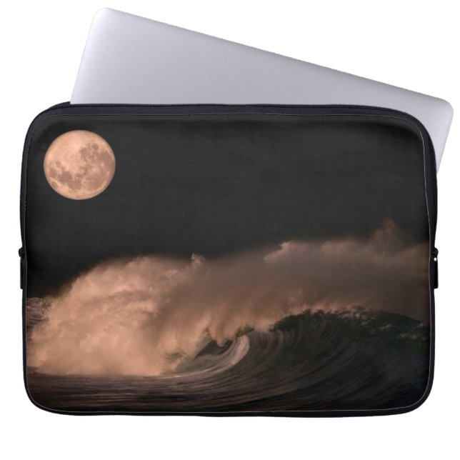 Capa Para Notebook Ondas da Tempestade do Pacífico | Costa Norte de O (Frente)