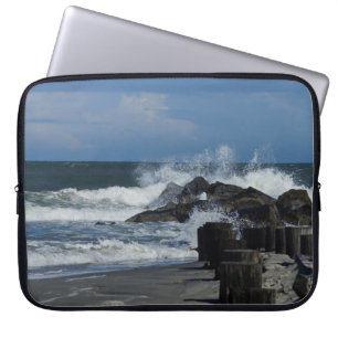 Capa Para Notebook Ondas De Acidente Na Folia
