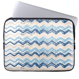 Capa Para Notebook Ondas de oceano Chevron
