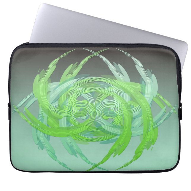 Capa Para Notebook Ondas em picos (Frente)