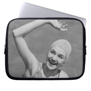 Capa Para Notebook Ondulação da mulher