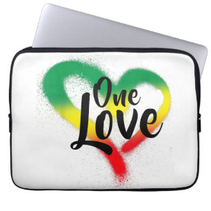 Capa Para Notebook One Love One Heart Reggae Vibes