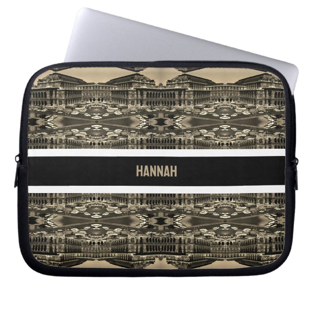 Capa Para Notebook Ópera Vintage Áustria Viena Staatsoper (Frente)