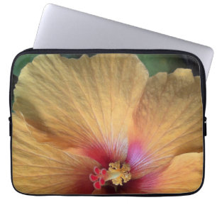 Capa Para Notebook Orange Hibiscus Ruffle