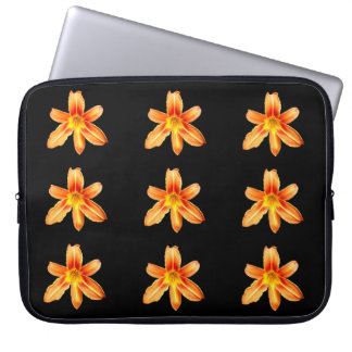 Capa Para Notebook Orange Tiger Lily Bolsa de laptop