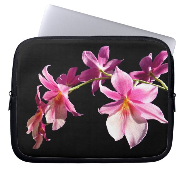 Capa Para Notebook Orchid. cor-de-rosa (Frente)
