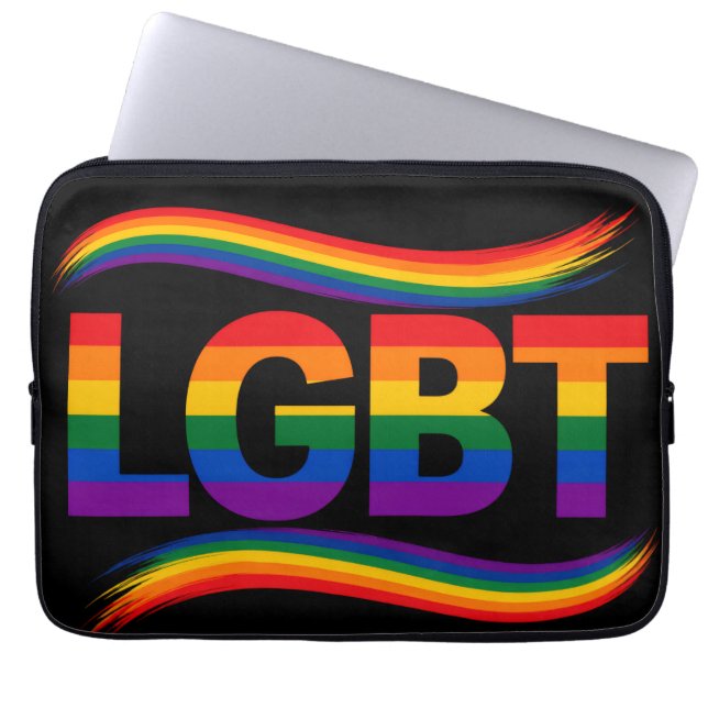 Capa Para Notebook Orgulho Arco-íris LGBT (Frente)
