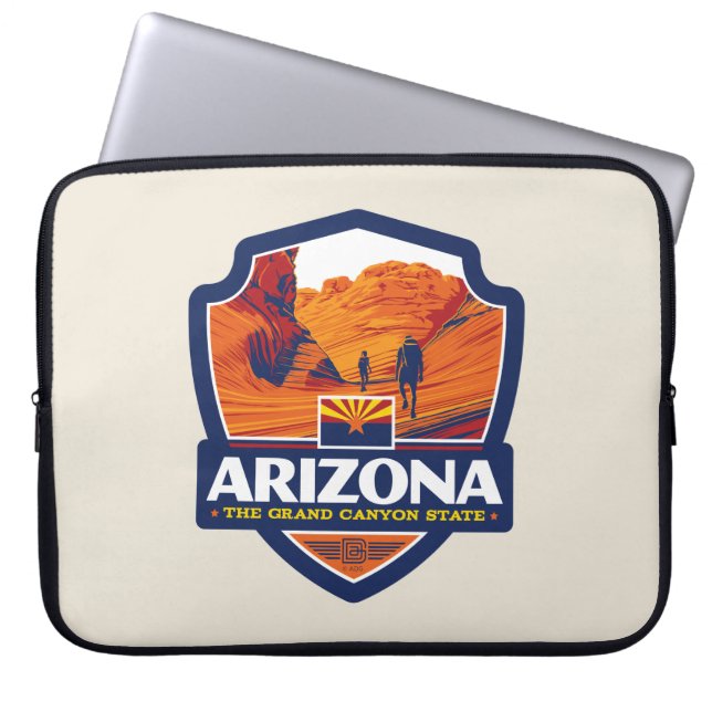 Capa Para Notebook Orgulho Estatal | ARIZONA (Frente)