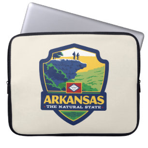 Capa Para Notebook Orgulho Estatal   Arkansas