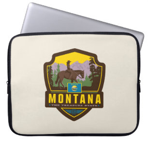 Capa Para Notebook Orgulho Estatal   Montana