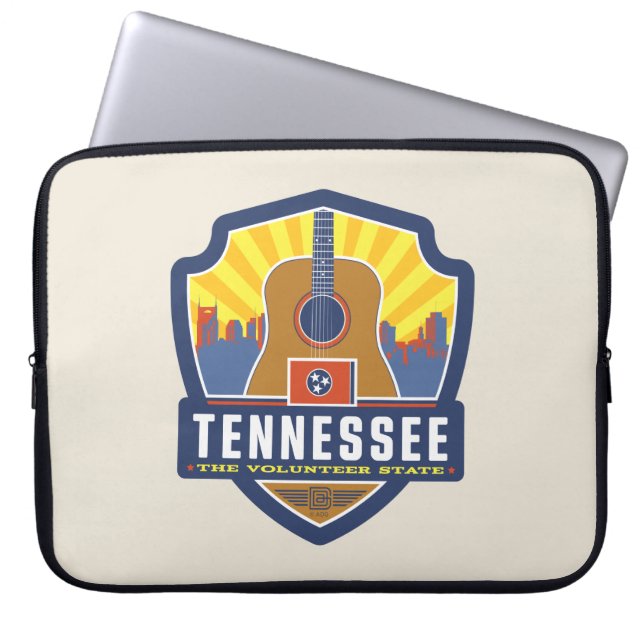 Capa Para Notebook Orgulho Estatal | Tennessee (Frente)